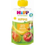 Hipp Bio vrečke s sadnim pirejem HiPPiS - Jabolko-hruška-banana Cene