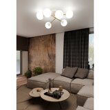  Luster na štapu MAGNUM 6xE14/10W/230V bela/zlatna | Eponuda.com