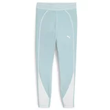 Puma Športne hlače svetlo modra / bela