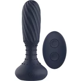 DREAMTOYS Startroopers Titan Vibrating Anal Vibe with Remote Blue