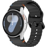 INF Silikonski pašček za uro Samsung Watch 7 Black, (21553664) | Shoptok.si