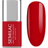 Semilac One Step 3in1 Glossy gel lak za nokte nijansa 530 Scarlet 7 ml Cijene
