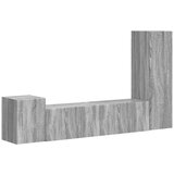  Komplet TV omaric 4 pcs Siva Sonoma Konstruiran les - - Siva - 61.6 - 30 x 31 x 100 cm - 2025-vidaXL-Uvoz_2 | Shoptok.si