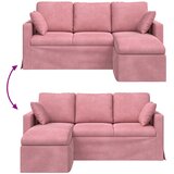 SOFA Ružičasta 178 x 134 x 80 cm Baršun | shoptok.hr