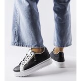 Gemre Women's black lace-up sneakers Romola | Shoptok.si