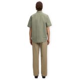 Selected Srajce s kratkimi rokavi Noos Regclay Linen Shirt - Vetiver Zelena Cene