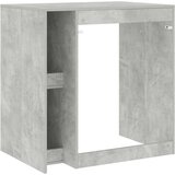  Omara za pralni stroj z vrati Betonsko siva 87 x 60 x 89 cm, (5000162753) | Shoptok.si