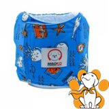 Misoko diapers Reusable Male Blue Octopus M, Periva Pelena Za Mužjake Cene