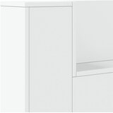  Krevetna ploča s LED-om s policom Bijeli 160 x 16,5 x 103,5 cm | shoptok.hr