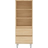 Visoka komoda hrasta sonome 40x36x110 cm od konstruiranog drva | Eponuda.com