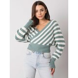 RUE PARIS Sweater-ASM-SW-7474.82P-mint | Shoptok.si