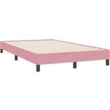 Box Spring krevet s madracem ružičasti 120x220 cm samt | shoptok.hr