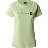 The North Face W S/S NEVERSTOPEXPLORING TEE Ženska majica, svijetlo zelena, veličina