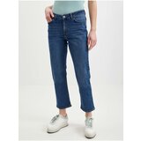 Orsay Dark blue womens shortened straight fit jeans - Women Cijene