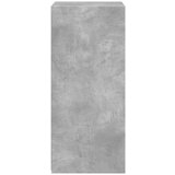 vidaXL Komoda betonsko siva 50x41x93 cm inženirski les | Shoptok.si