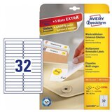Avery Zweckform Odstranljive univerzalne etikete 96 x 16,9 mm Cene