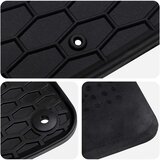  Auto tepih 4 pcs Crna prikladno za VW POLO 2021- Guma | shoptok.hr