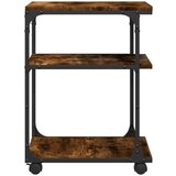  Stalak za pisač s 3 razine boja hrasta 43 x 48 x 64 cm drveni | shoptok.hr