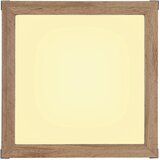 Globo LED stropna svjetiljka Carla (12 W, Topla bijela, Smeđa, D x Š x V: 30 x 30 x 7,5 cm) | shoptok.hr