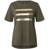 Defacto Majica zlata / kaki / srebrna | Shoptok.si
