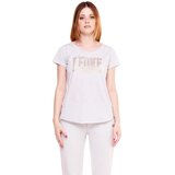 Leone 1947 Majice s kratkimi rokavi Woman T-Shirt Short Sleeves Gold Silver Siva | Shoptok.si