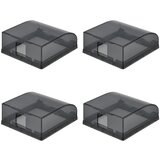 INF 4-Pack Zaščitni Pokrov za Vtičnice, 86 Tip Vodoodporna Škatla, Samolepilna Zaščita, (5000165754) Cene