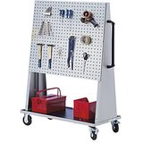 eurokraft pro delavniški voziček za orodje, modularen, za 3 plošče na stran, osnovni model brez plošč | Shoptok.si