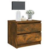  Noćni ormarić boja hrasta 50 x 39 x 43 5 cm konstruirano drvo | shoptok.hr