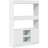 vidaXL Visoka komoda bijela 92 x 33 x 140 cm od konstruiranog drva | shoptok.hr