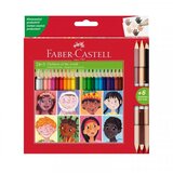 Faber-Castell faber-castell: set od 24+3 komada drvenih bojica | shoptok.hr