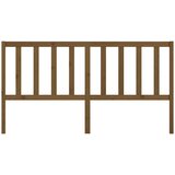  Uzglavlje za krevet boja meda 186 x 4 x 100 cm masivna borovina | Eponuda.com
