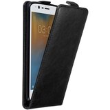 Cadorabo Ohišje, združljivo z Nokia 3 2017 v nočna črna - Zaščitni ovitek v obliki flipa z magnetnim zapiranjem, (20558912) | Shoptok.si