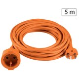 Home produžni strujni kabl 1 utičnica, 5m, H05VV-F 3G 1,5mm2 - nv 2-5/OR/1.5