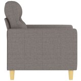  Fotelj taupe 60 cm blago, (20909866) | Shoptok.si