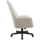 MID.YOU VRTLJIVI STOL kovina, umetna masa, tekstil krem barve | Shoptok.si
