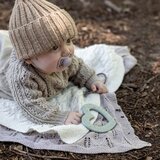 Bibs Baby Bitie Heart grickalica za bebe Mustard 1 kom | shoptok.hr