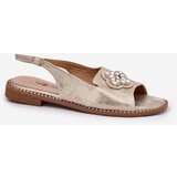 S. BARSKI Women Sandals On Flat Heel With Decorative Detail S.Barski | Shoptok.si