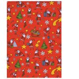  PAPIR UKRASNI ROLA 100X500 CM NOVOGODIŠNJI LEBEZ 61051 | Shoptok.si