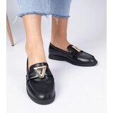 Gemre Black women's loafers with elegant embellishment Viletta | shoptok.hr