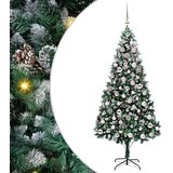  Umjetno božićno drvce Zelena 210 cm PVC i Čelik i Plastika | shoptok.hr