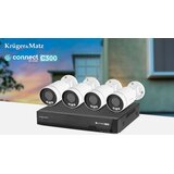 Kruger&Matz Connect C300 IP video nadzor 4 kamere 5 MP PoE | shoptok.hr