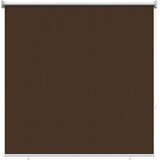  Vanjska roleta 90% blokada UV zraka Smeđa 120 x 230 cm HDPE | shoptok.hr