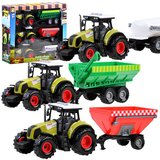  Set od 3 x Traktor s prikolicom za poljoprivrednika ZA3908 | shoptok.hr