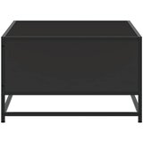  Stolić za kavu crni 100x57x35 cm konstruirano drvo i metal | shoptok.hr