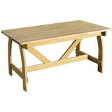  Vrtni stol 150 x 74 x 75 cm od impregnirane borovine | shoptok.hr