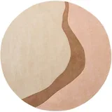 Vuneni Tepih Figari Blush Round