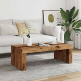 vidaXL Klubska mizica starinski les 102x50x35 cm inženirski les | Shoptok.si