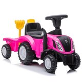  Dječja guralica traktor s prikolicom 658T - rozi Cijene