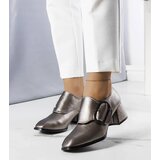 D/CEO Red pumps on a low heel Feeling