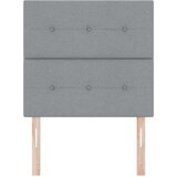  Uzglavlje podesivo po visini Svijetlo siva 80 cm tkanina | shoptok.hr